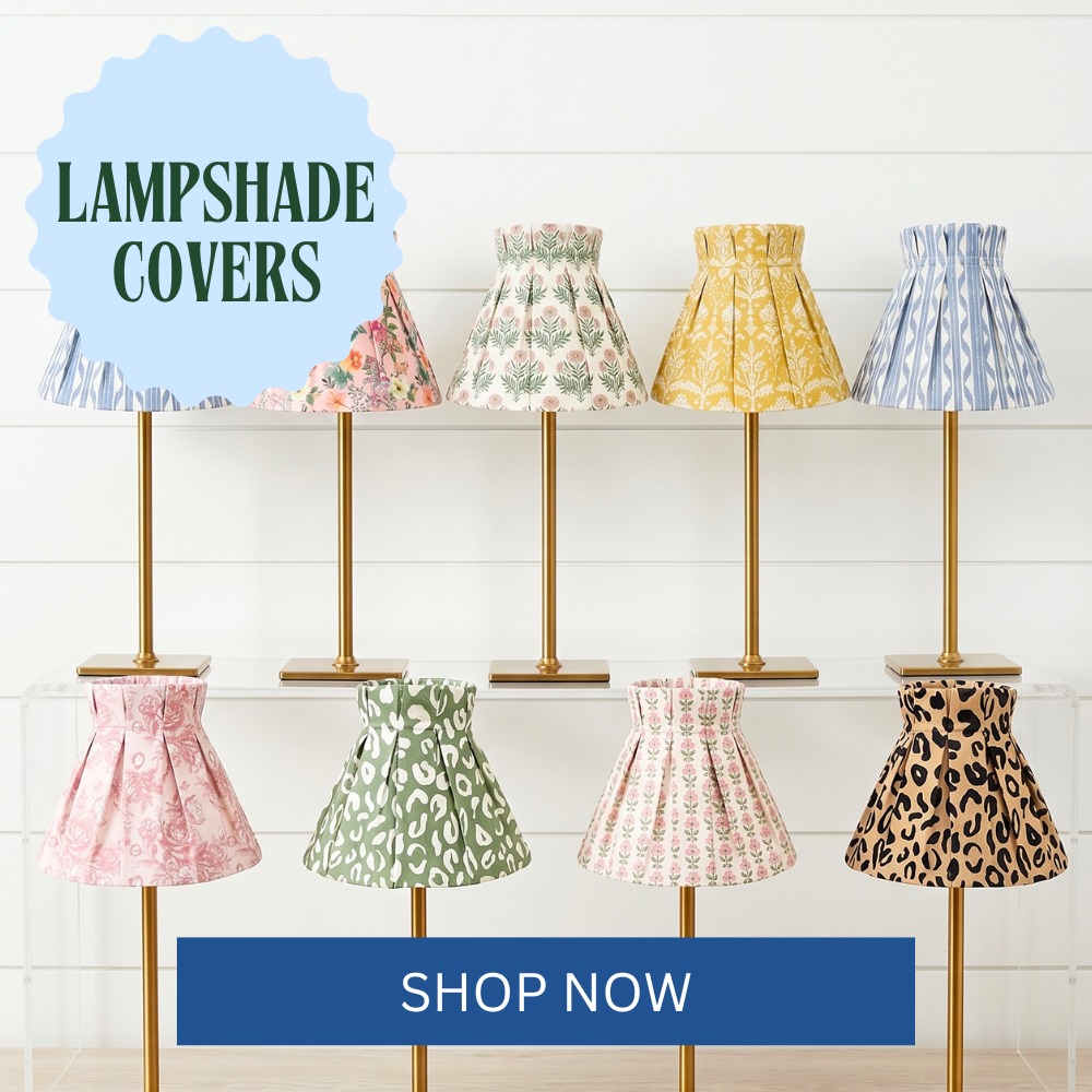 Lampshade Covers | Patterned Shade Covers