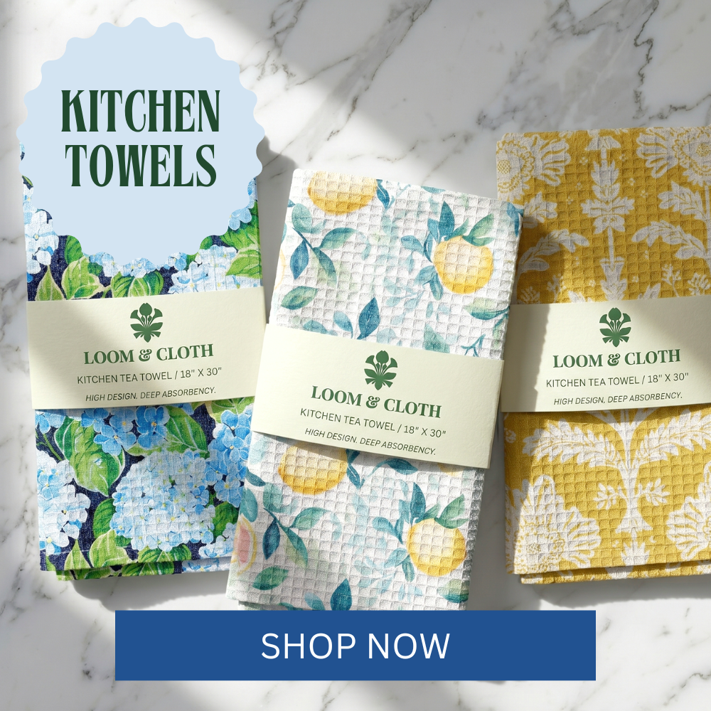 Waffle Weave Tea Towels | Kitchen Towels