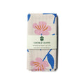 Blooming Grace Abstract Flower Garden | Waffle Weave Tea Towel
