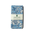 kitchen tea towel with a floral design on a white background