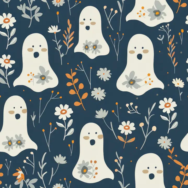 Boo Long Sleeved Pajama Set | Halloween PJs