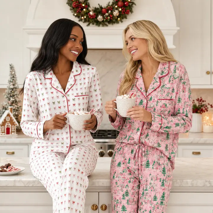 Merry Coquette Long Sleeved Pajama Set | PJs