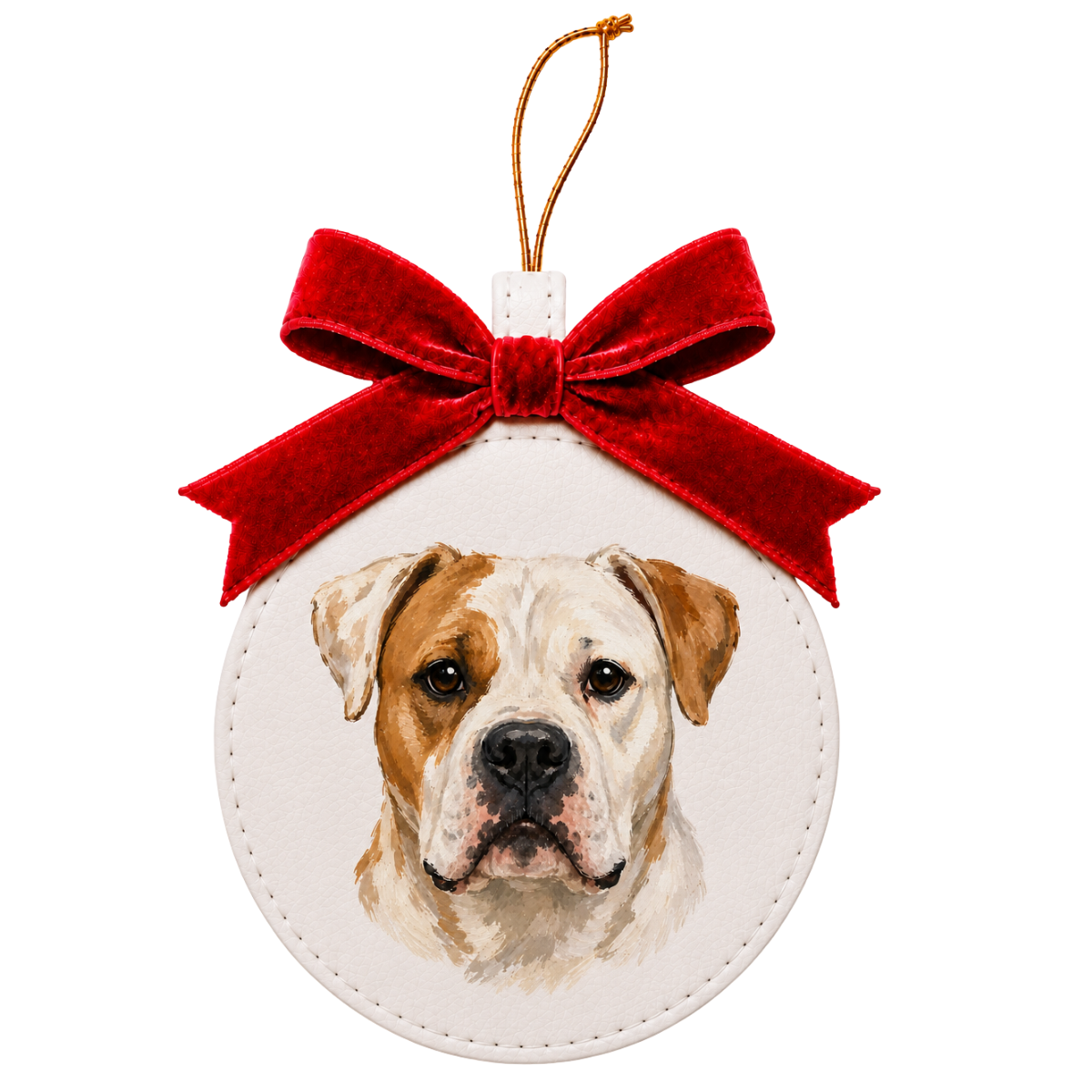 Merry Mutts Vegan Leather Ornaments