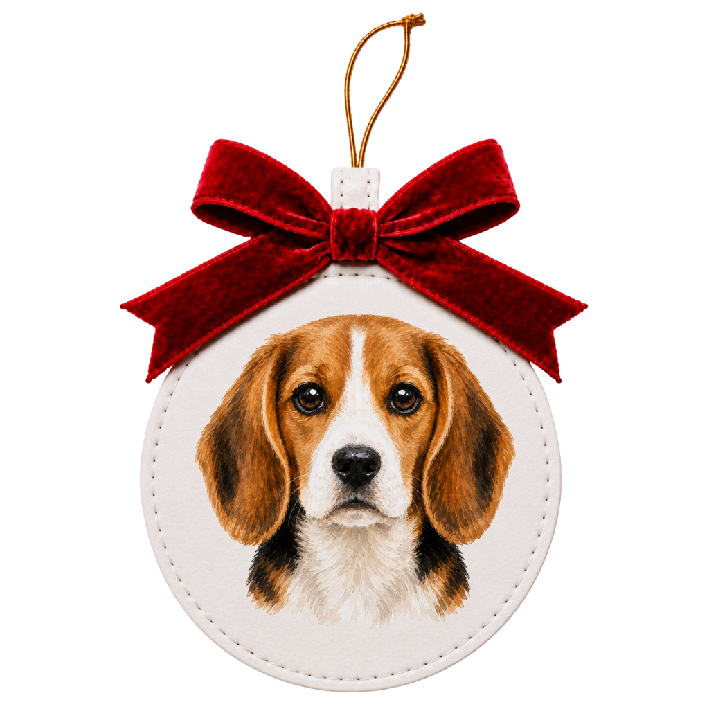 Merry Mutts Vegan Leather Ornaments