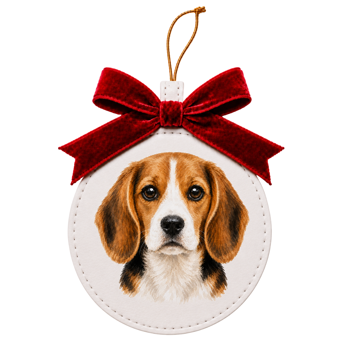 Merry Mutts Vegan Leather Ornaments