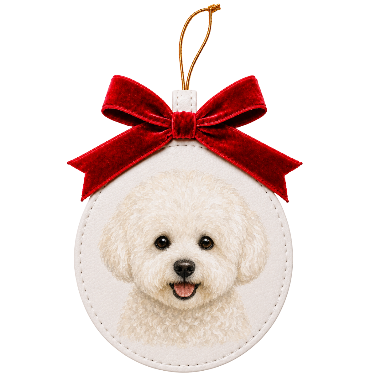 Merry Mutts Vegan Leather Ornaments