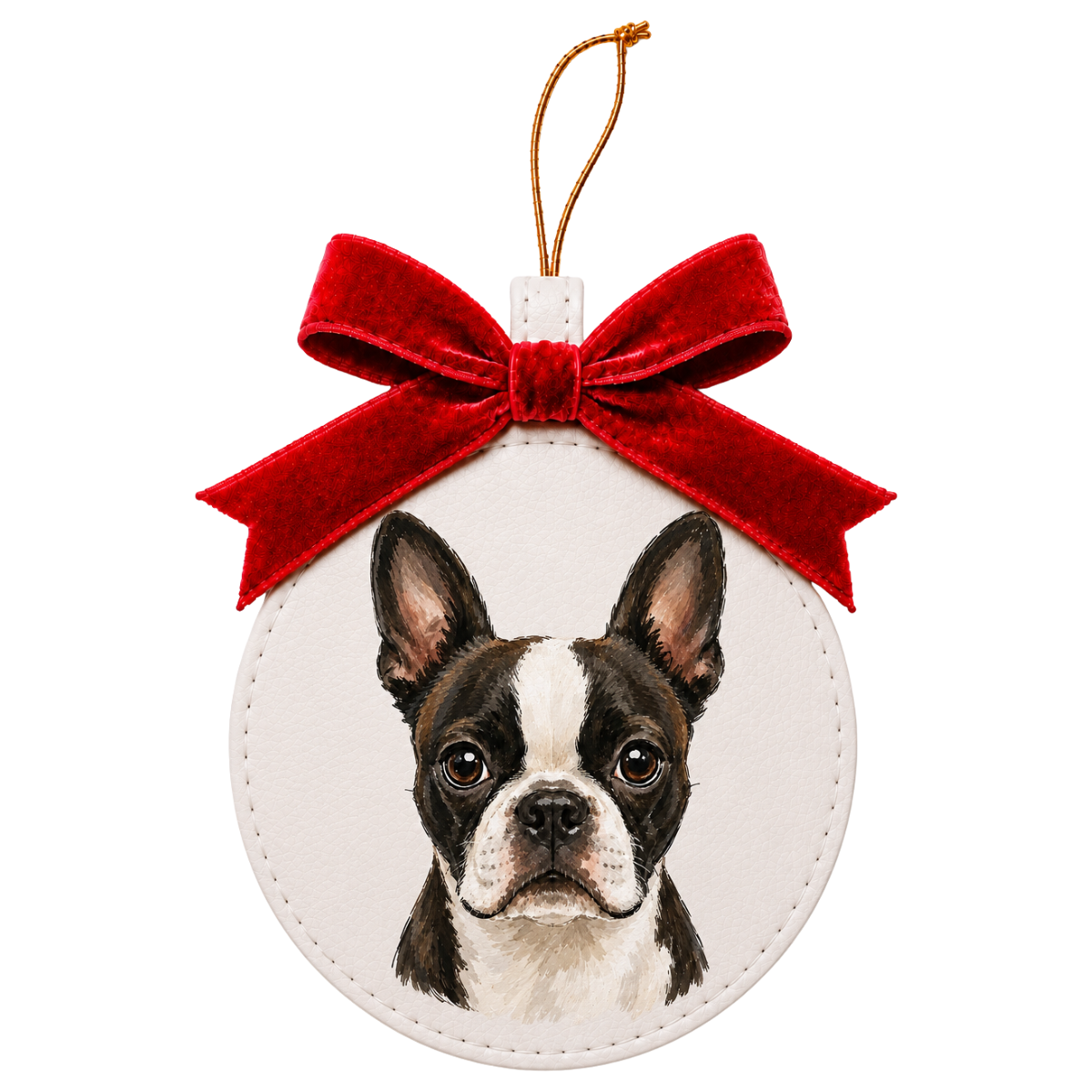 Merry Mutts Vegan Leather Ornaments