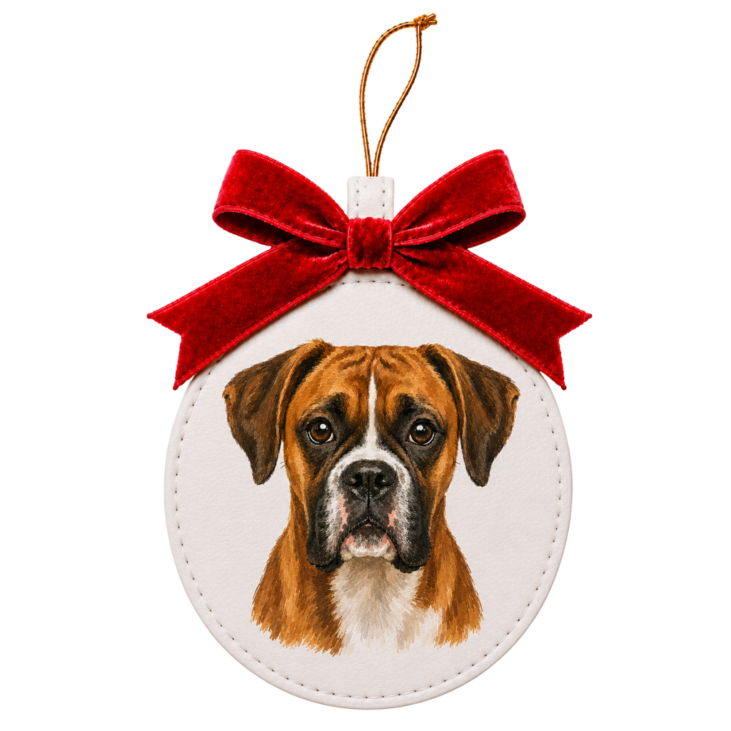 Merry Mutts Vegan Leather Ornaments