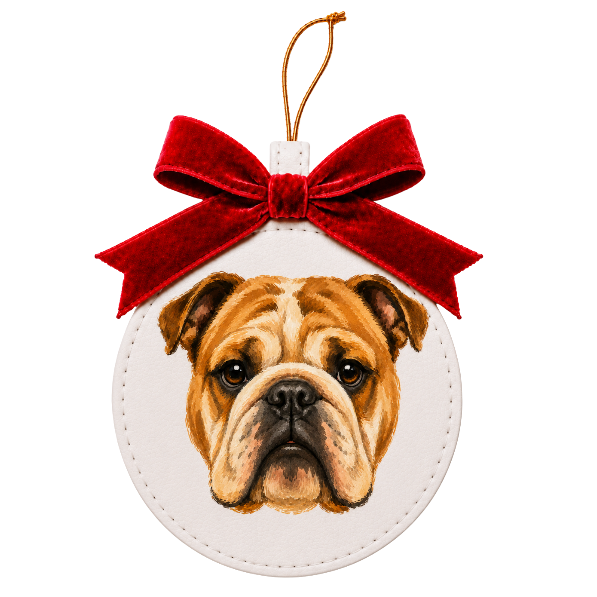 Merry Mutts Vegan Leather Ornaments