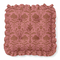 Delia Fall Ruffled Chair Pad | Chair Cushion