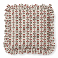 Ophelia Fall Ruffled Chair Pad | Chair Cushion