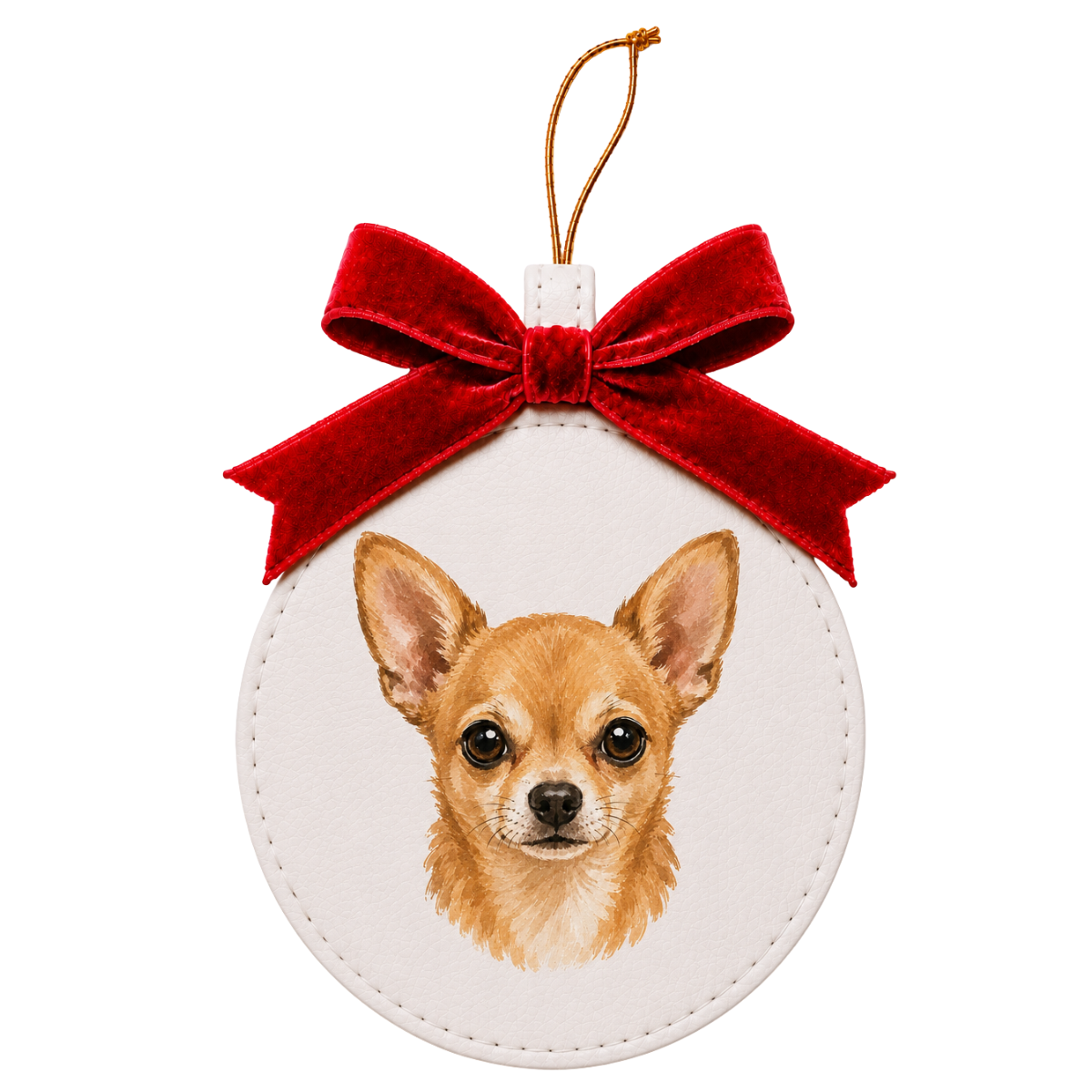 Merry Mutts Vegan Leather Ornaments