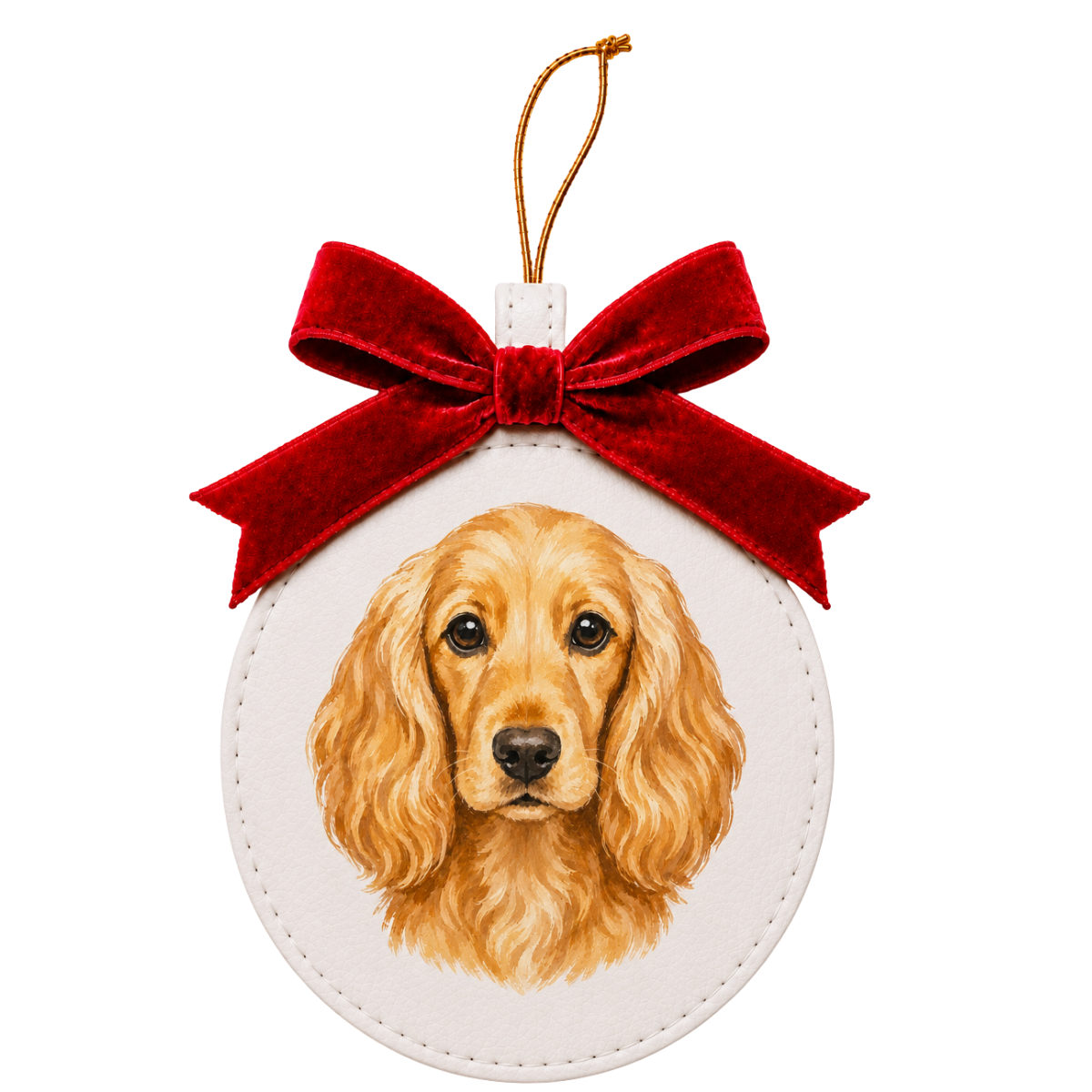 Merry Mutts Vegan Leather Ornaments