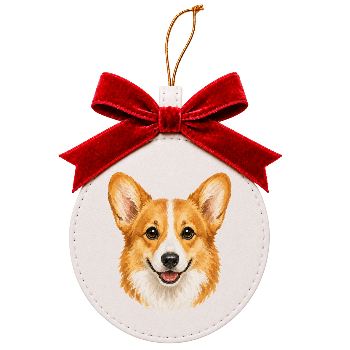 Merry Mutts Vegan Leather Ornaments