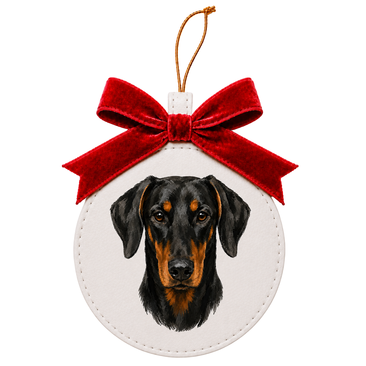 Merry Mutts Vegan Leather Ornaments
