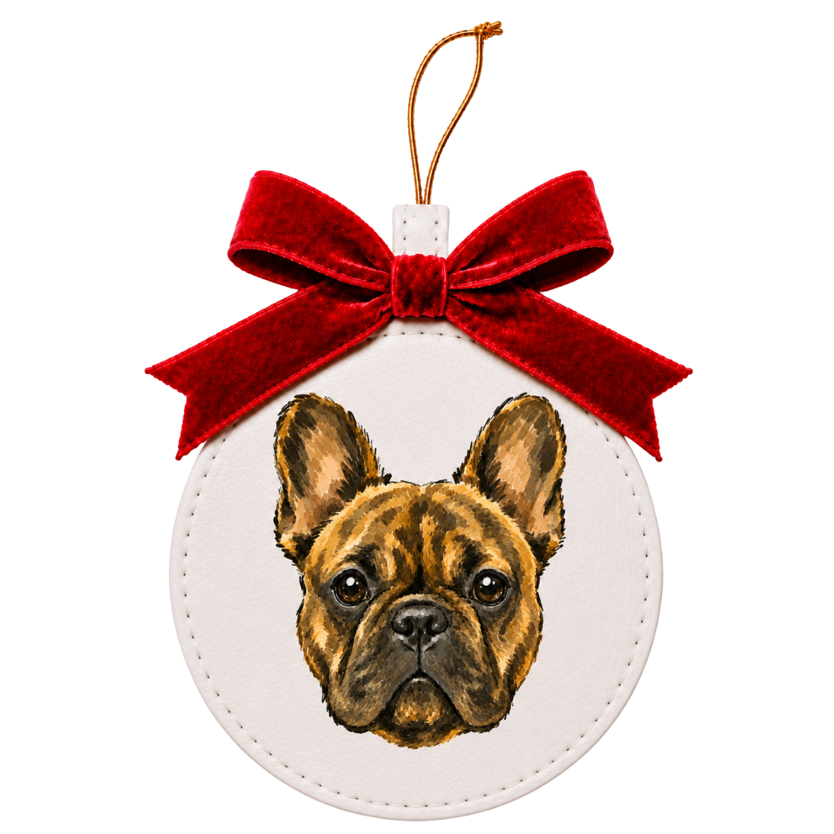 Merry Mutts Vegan Leather Ornaments