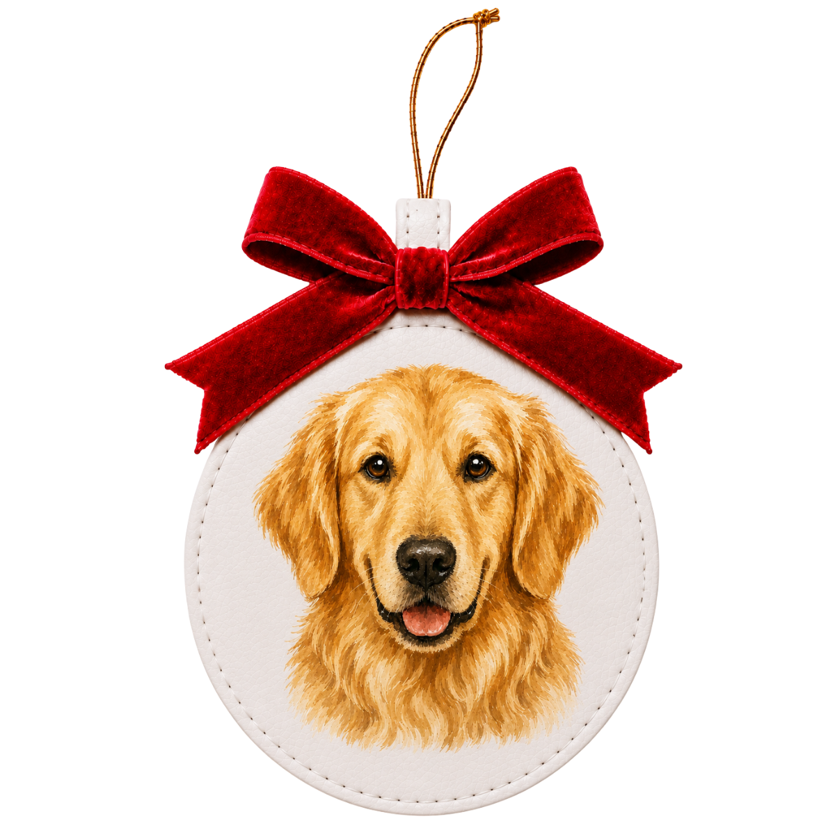 Merry Mutts Vegan Leather Ornaments
