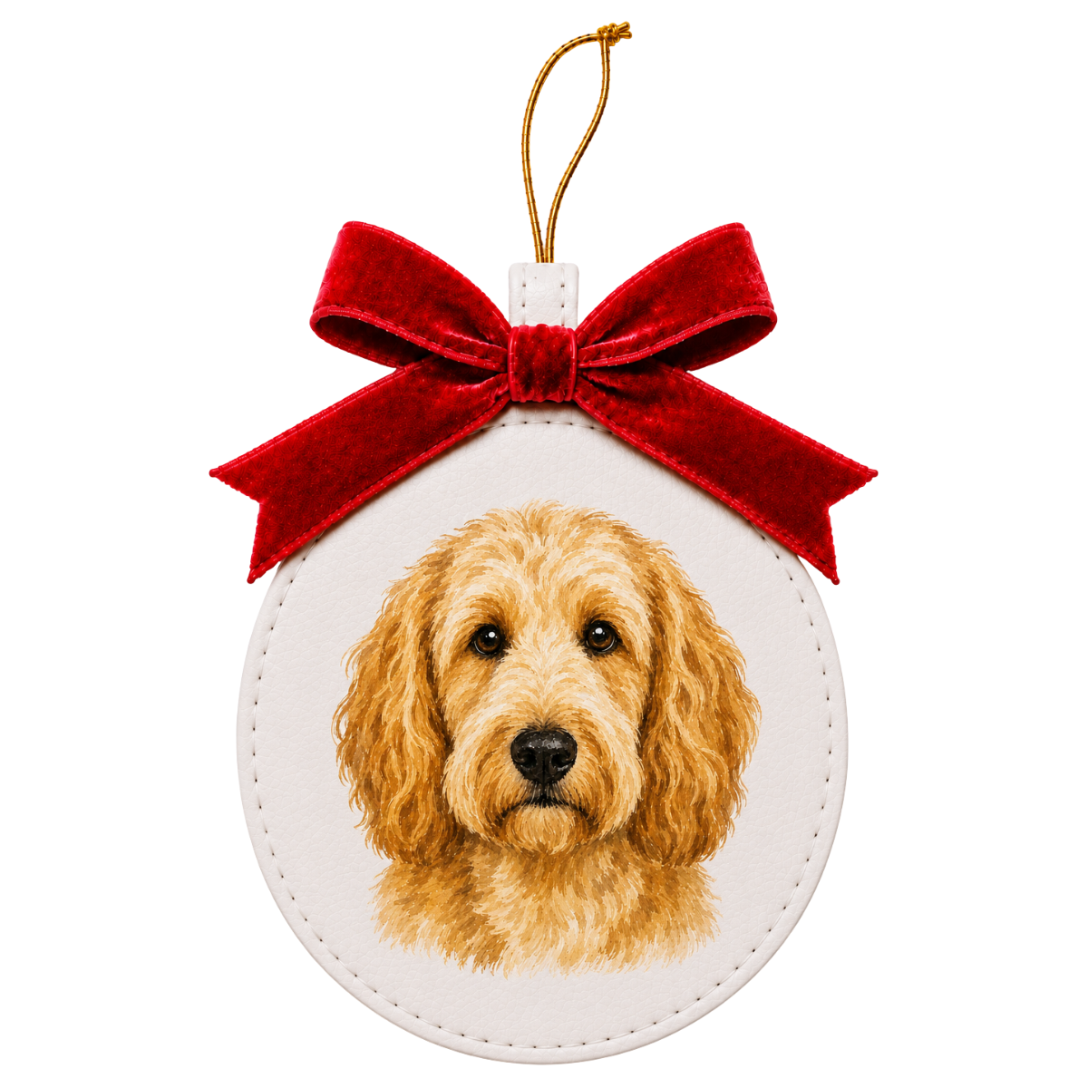 Merry Mutts Vegan Leather Ornaments