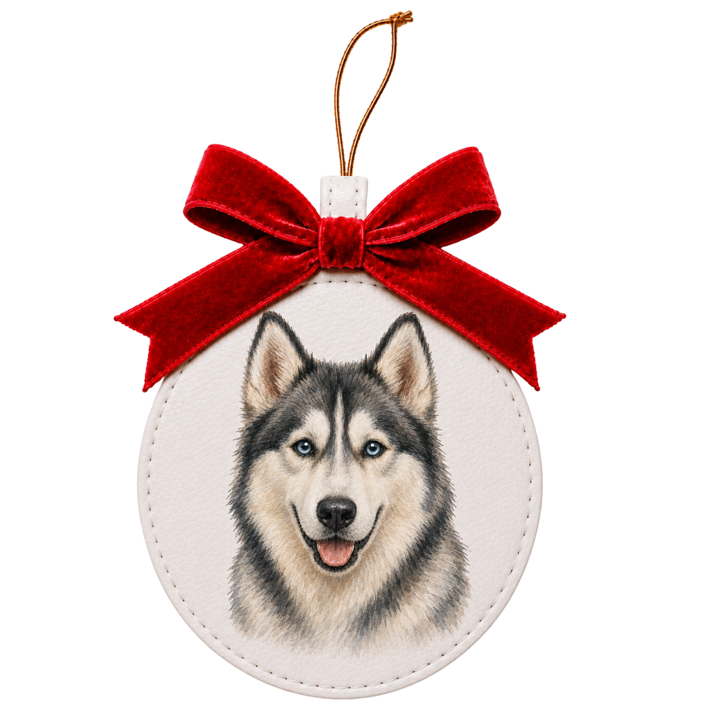 Merry Mutts Vegan Leather Ornaments