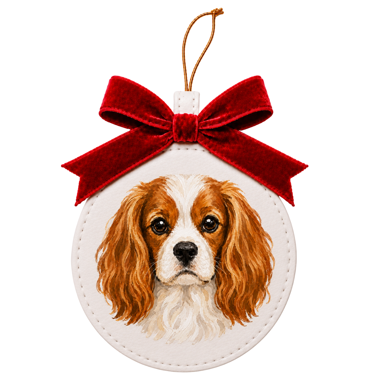 Merry Mutts Vegan Leather Ornaments