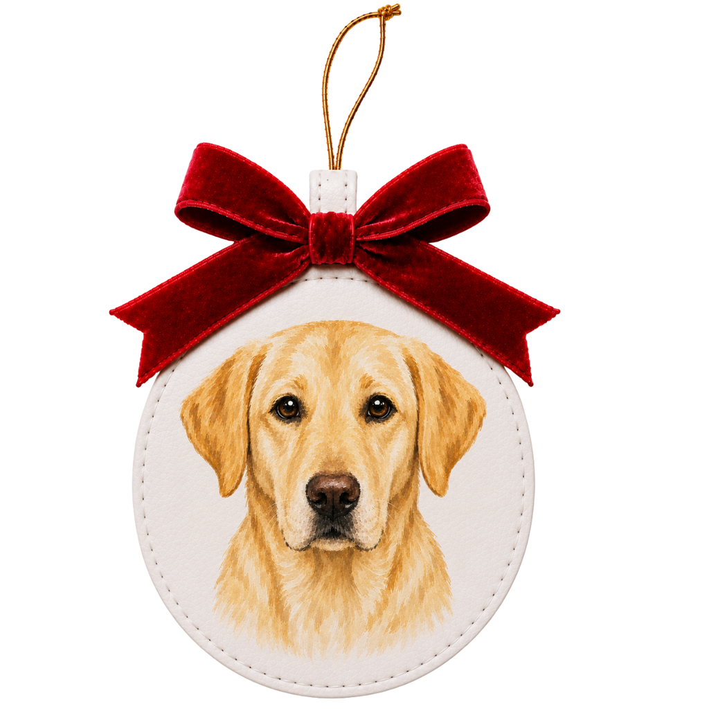Merry Mutts Vegan Leather Ornaments