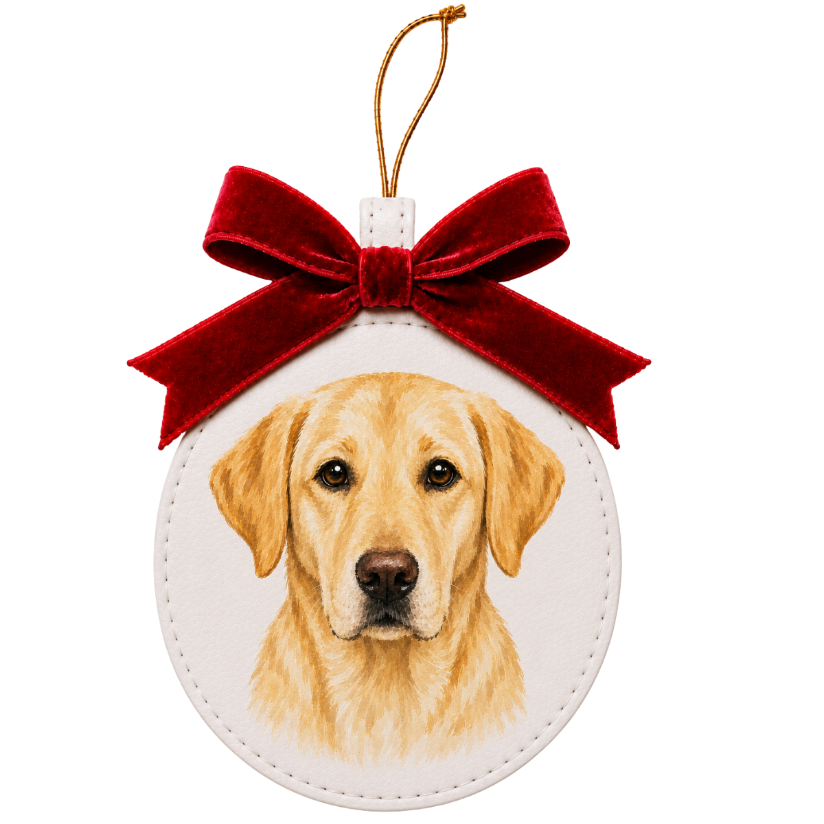 Merry Mutts Vegan Leather Ornaments