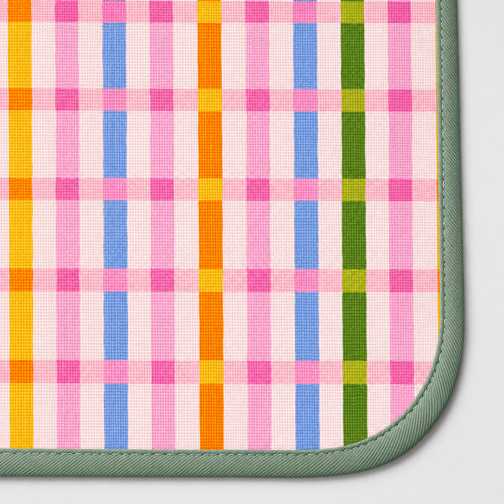 Bright Check | Mahjong Mats