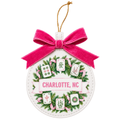 Personalized Festive Favorites | Vegan Leather Ornaments