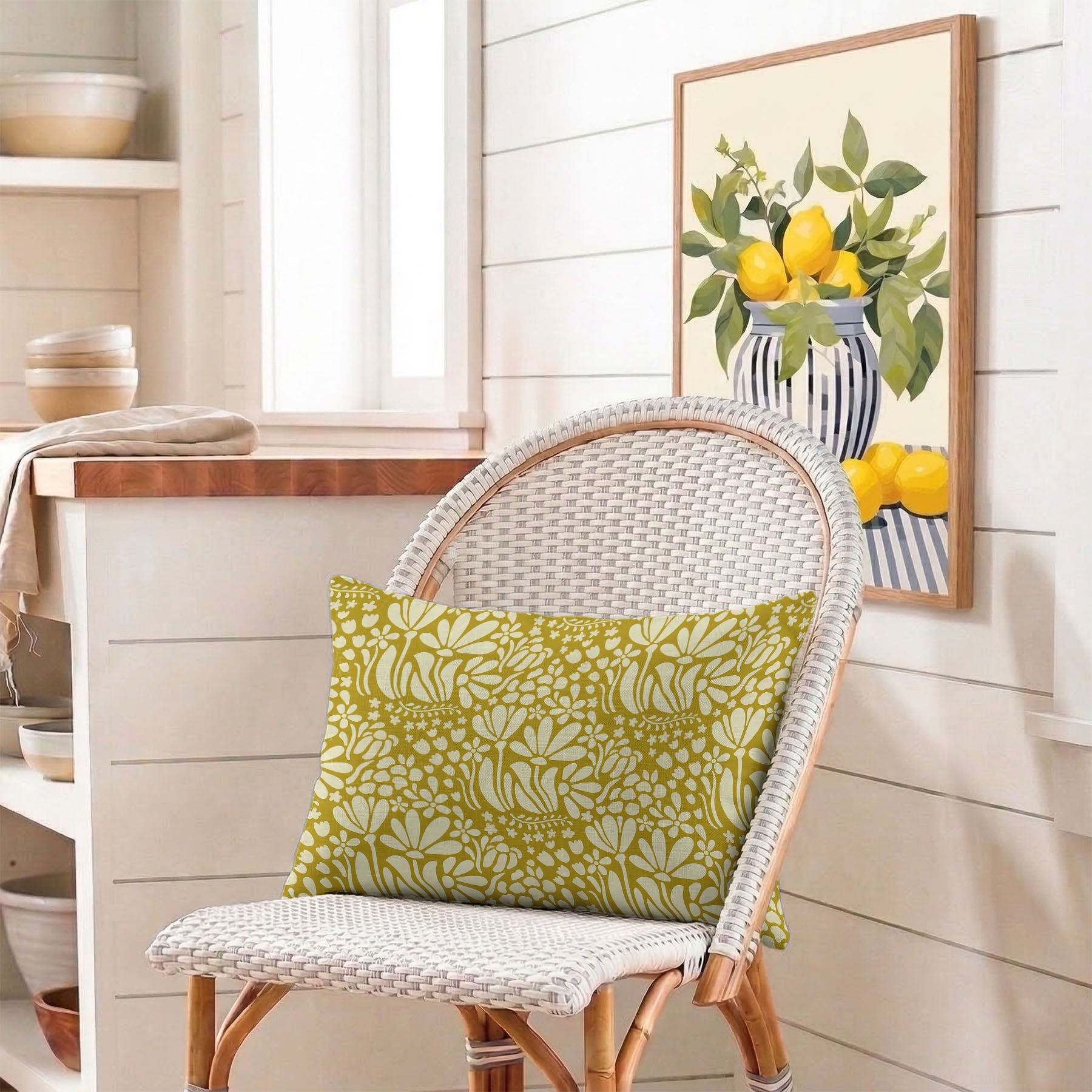Golden Forest Tailored Pillows | Patterned Pillows