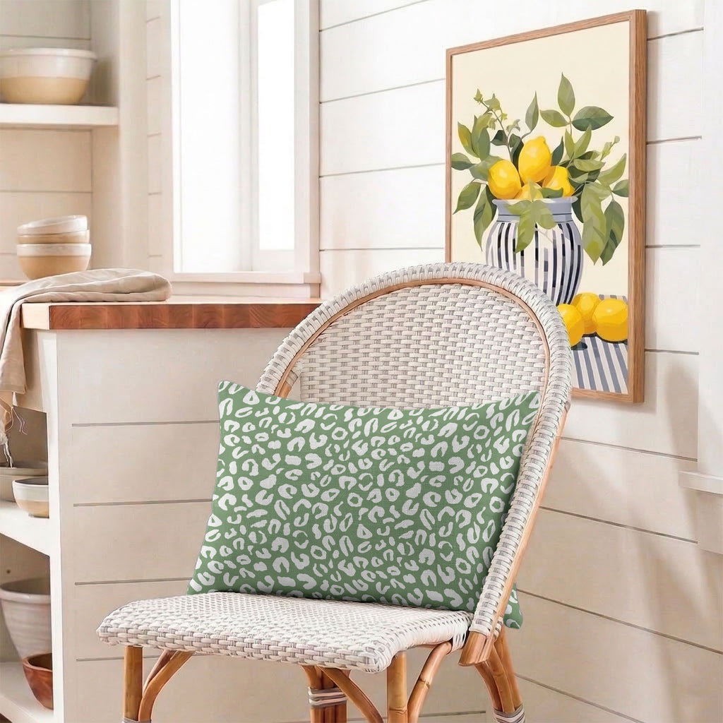 Leopard Spots Tailored Pillows | Patterned Pillows
