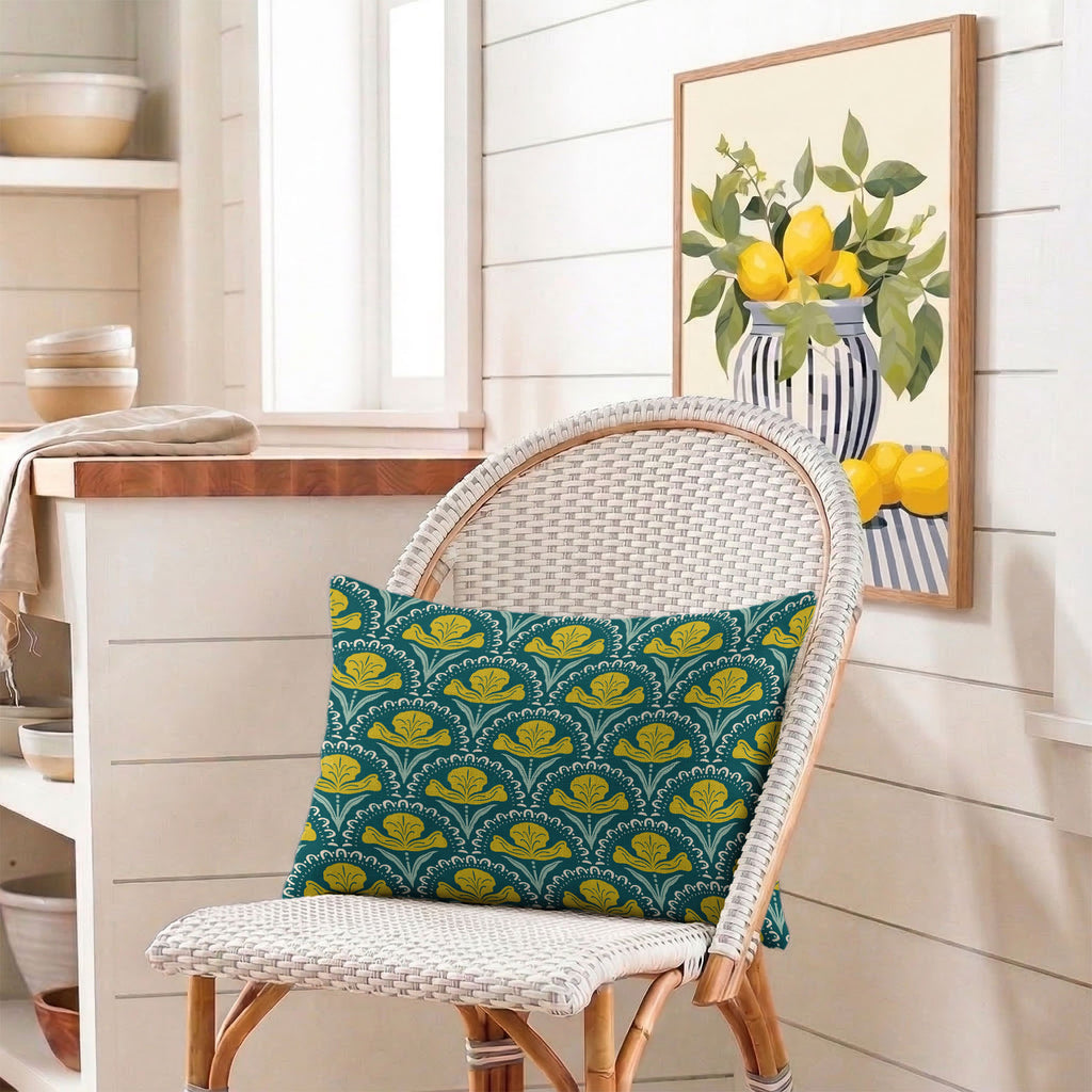 Lotus Tailored Pillows | Patterned Pillows