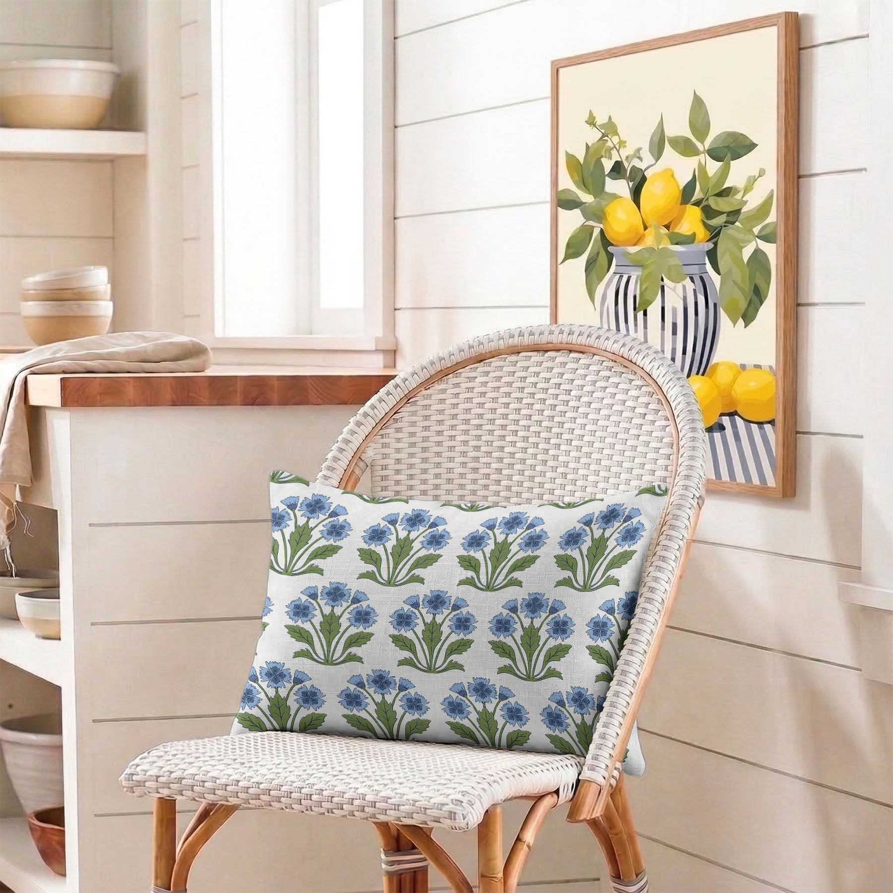 Dianthus Tailored Pillows | Patterned Pillows