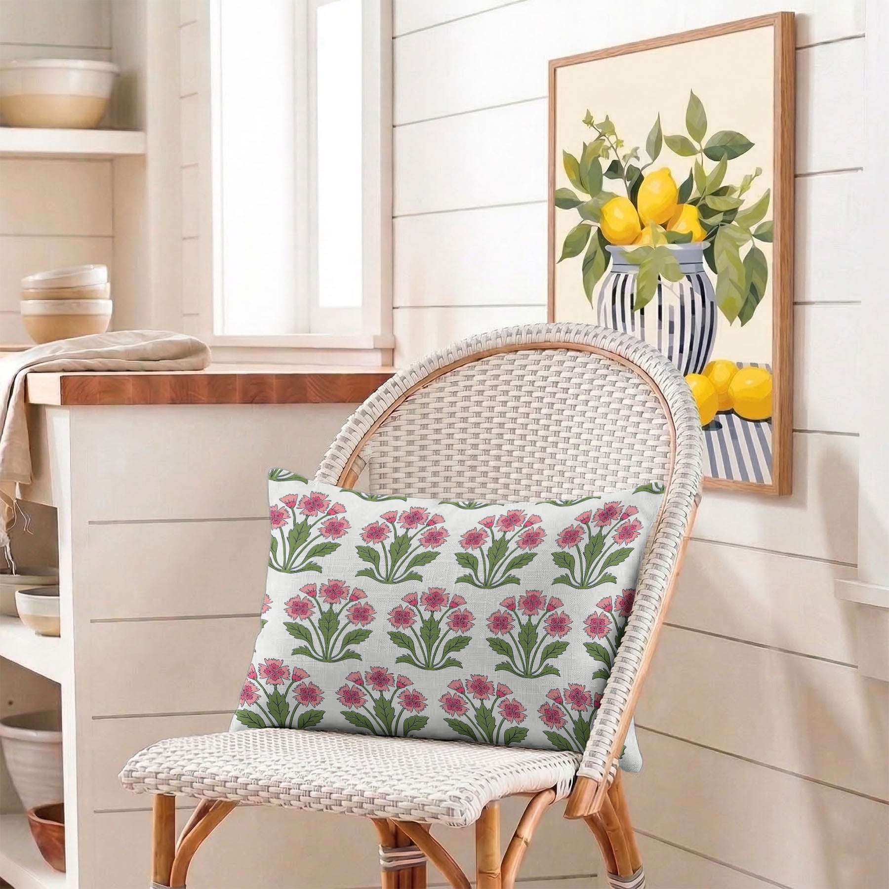 Dianthus Tailored Pillows | Patterned Pillows
