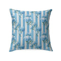 Hydrangea Stripe Tailored Pillows | Patterned Pillows