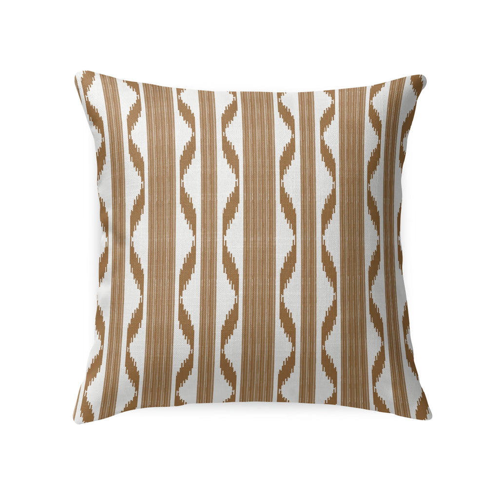 Ikat Stripe Tailored Pillows | Patterned Pillows