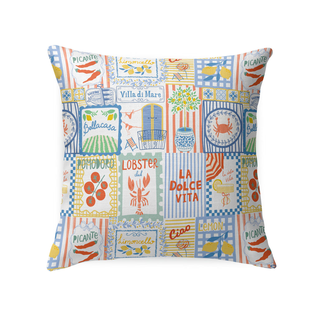 Italian Dream Tailored Pillows | Patterned Pillows