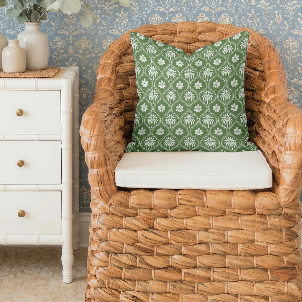 Palm Grove Tailored Pillows | Patterned Pillows