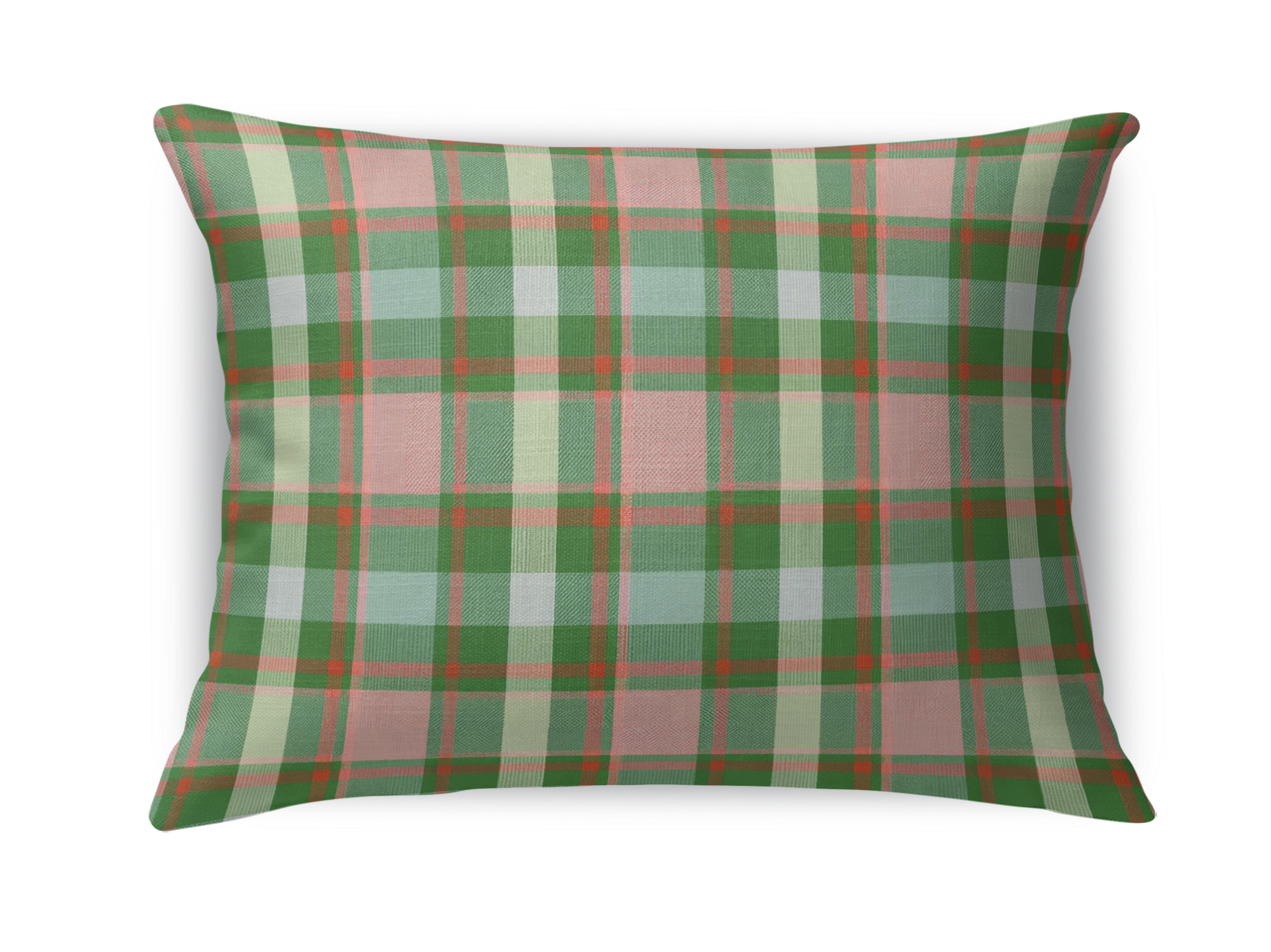 Christmas Plaid Tailored Pillows | Patterned Pillows