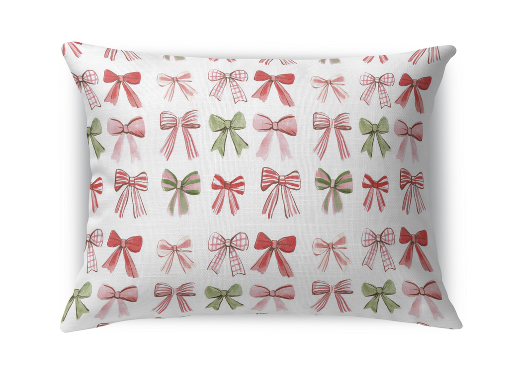 Coquette Christmas Tailored Pillows | Patterned Pillows