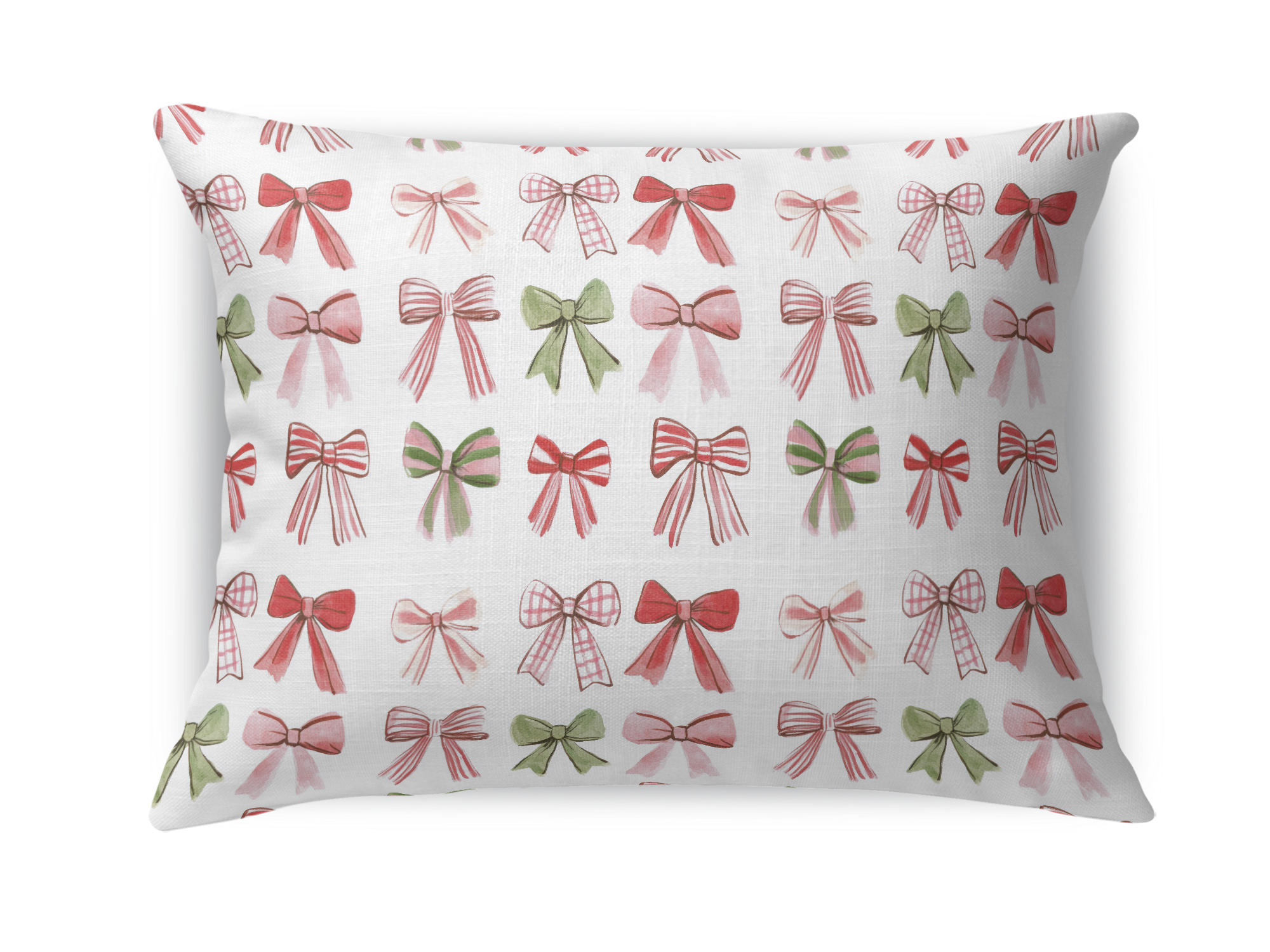 Coquette Christmas Tailored Pillows | Patterned Pillows
