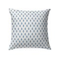 Bitty Blue Tailored Pillows | Patterned Pillows