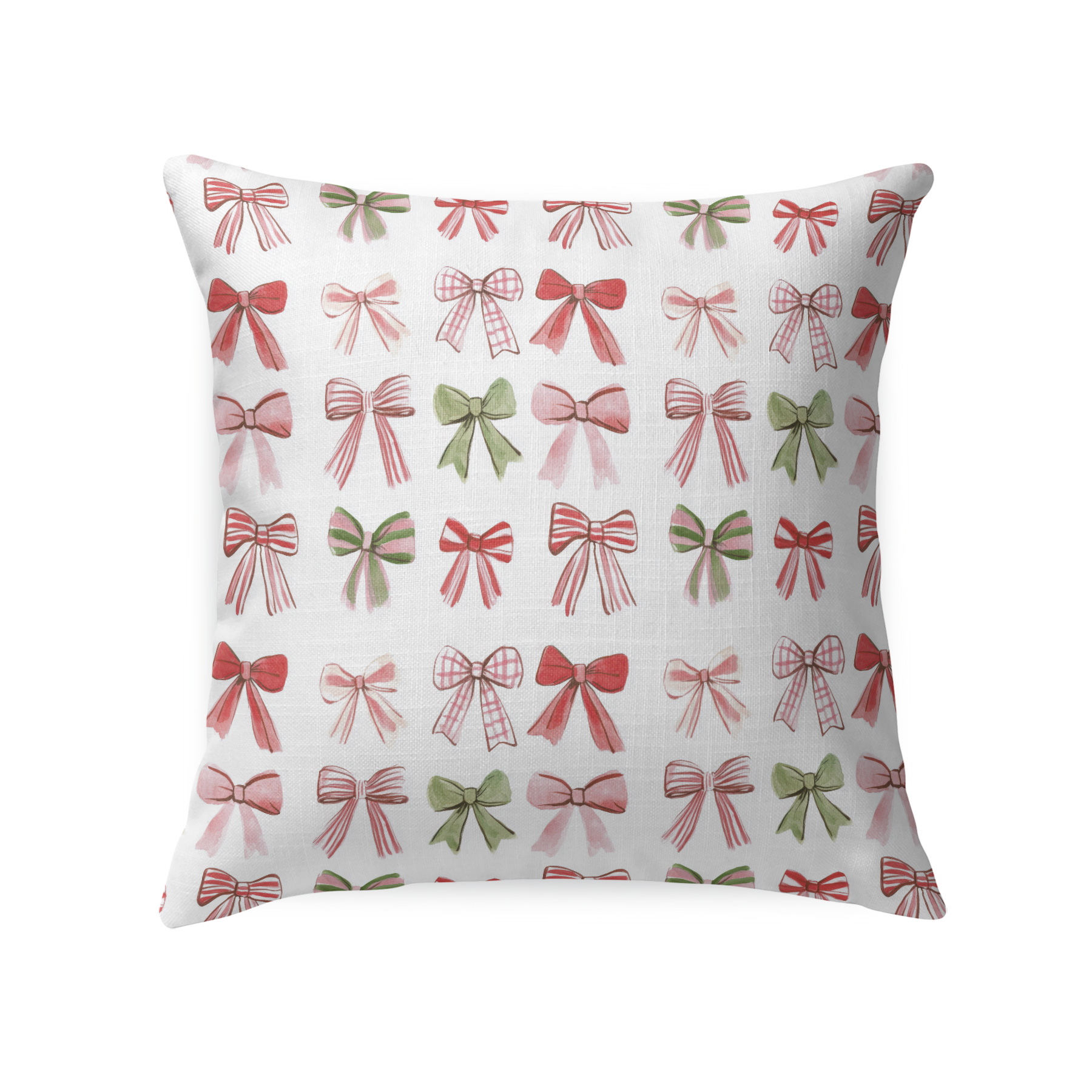 Coquette Christmas Tailored Pillows | Patterned Pillows