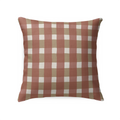 Fall Check Tailored Pillows | Patterned Pillows
