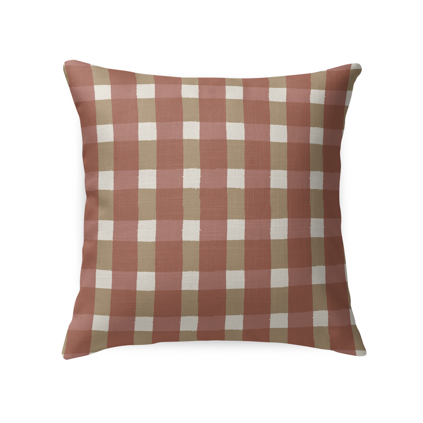 Fall Check Tailored Pillows | Patterned Pillows