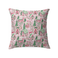 Gingerbread Village Tailored Pillows | Patterned Pillows