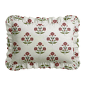 Georgia Repeat Ruffled Pillow | Ruffled Decor Pillow