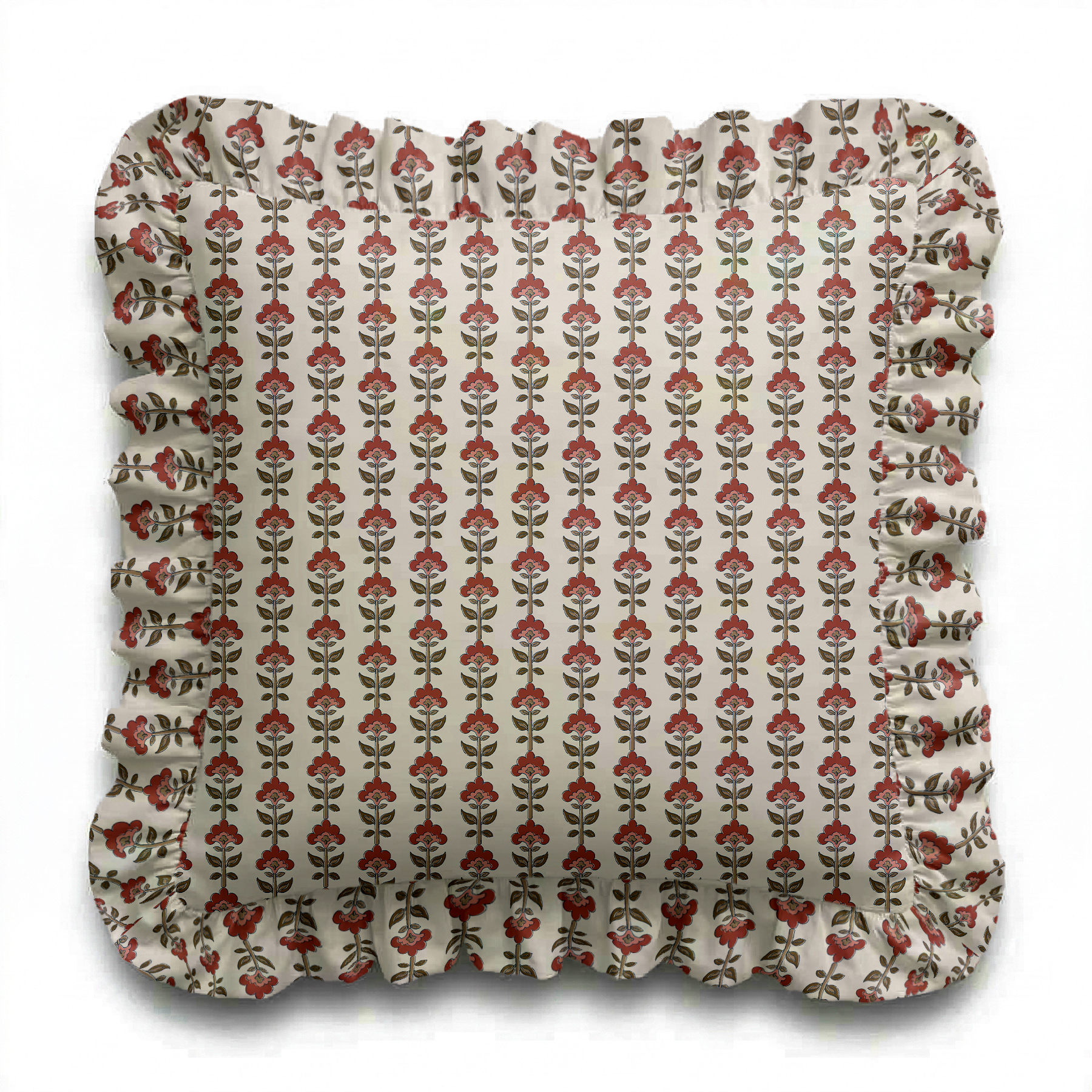 Ophelia Fall Ruffled Pillow | Ruffled Decor Pillow