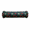 Christmas Cardinals Ruffled Bolster Pillow | Ruffled Decor Pillow