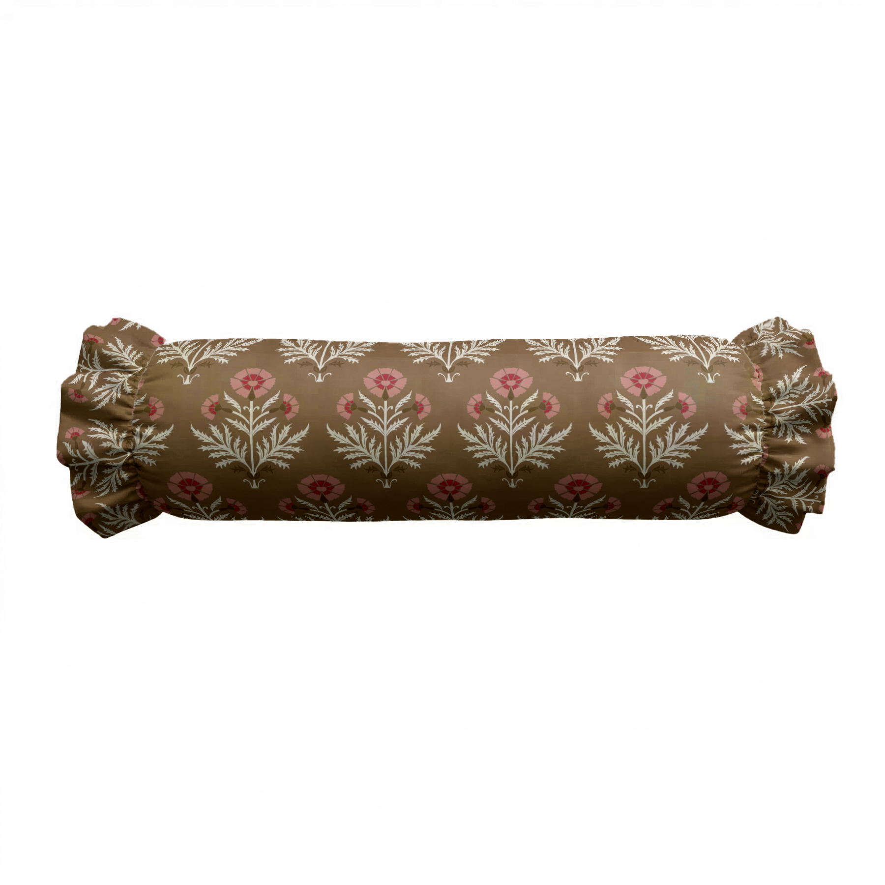 Dandelion Fall Ruffled Bolster Pillow | Ruffled Decor Pillow