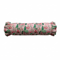 Gingerbread Village Ruffled Bolster Pillow | Ruffled Decor Pillow